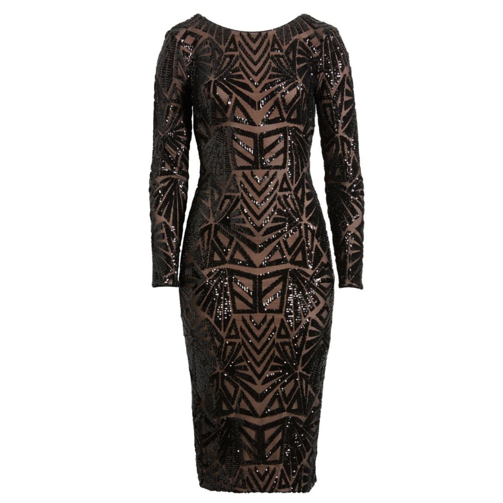 DRESS THE POPULATION: Emery Dress (NWT) - Picture 12 of 15